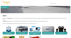 Desktop Screenshot of intranet.theleys.net